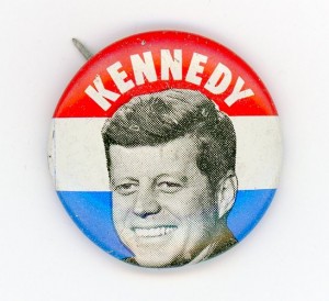 small campaign button one inch diameter from 1960 campaign