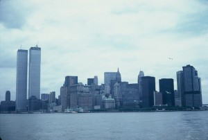 New York City from the Statue of Liberty late June, 1972