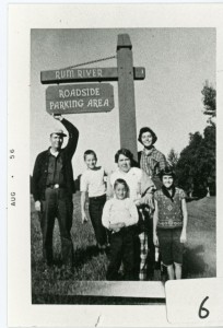 Bernards, Summer 1956, at Anoka MN roadside park