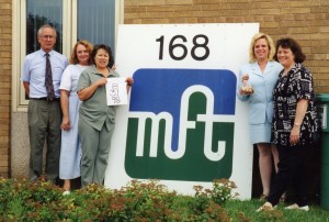 Some of the MFT staff August 31, 1998