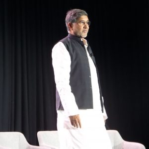 co-2014 Nobel Peace Prize recipient, Kailash Satyarthi, June 7, 2016 Nobel Peace Prize Forum, Bloomington MN
