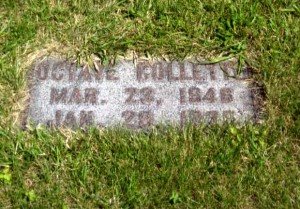 Octave Collette R.I.P March 23,1846-January 25, 1925