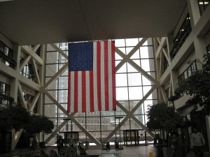 U.S. Flag at Hennepin County Government Center April 12, 2013