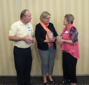 Mark McNab, Vicki Klaers, and Joan Gamble, lifetime achievement awards May 15, 2013