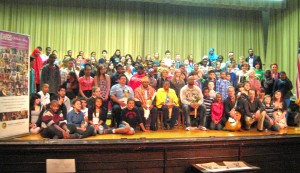 Participants in Elders Wisdom Children's Song, Sanford Middle School, Minneapolis MN, May 22, 2013