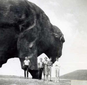 Bernards Worlds Largest Buffalo Jamestown ND ca 1960001