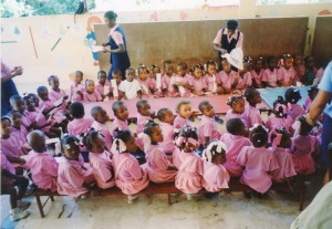 Haiti's future at Sopudep School ten years ago, Dec. 2003