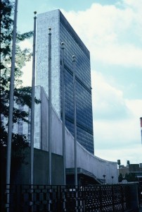 Late June, 1972, the United Nations NYC