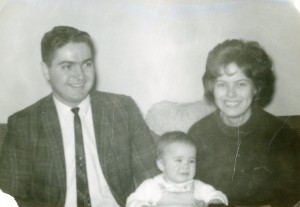 Dick, Tom and Barbara Bernard Summer 1964 Valley City ND