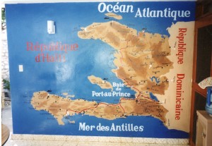 Map of Haiti, December 2003