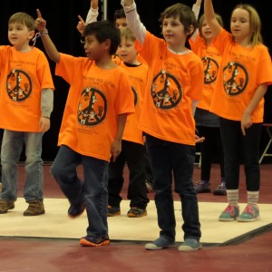The First Graders from Burroughs School worked their annual magic.
