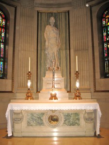 St. Jean-Baptiste side altar at Cathedral of St. Paul, June 23, 2013