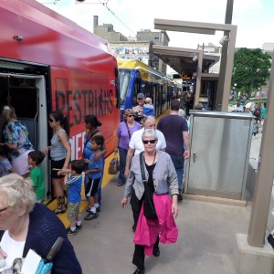 At the St. Paul Union Station terminus June 15, 2014
