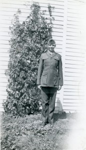 Francis Long, probably spring or summer 1944.  He was apparently killed in action shortly after going on active duty.