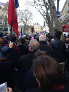 Je Suis Charlie, Paris France Demonstration, January 11, 2015, photo by Christine Loys