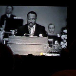 from Martin Luther King acceptance speech, Oslo, December, 1964