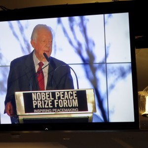 Jimmy Carter, March 6, 2015, Minneapolis MN Nobel Peace Prize Forum