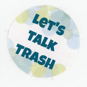Trash sticker001