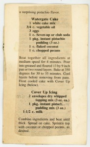 An apparent political statement recipe likely found in a farm magazine dating from the fall of 1974.
