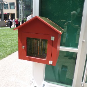 Rochester MN Mini-Library at Peace Plaza Aug 4, 2015