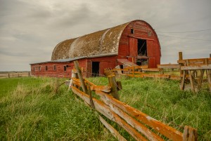 The Busch barn, rural Berlin/Grand Rapids/LaMoure ND, May 24, 2015, by Tom Maloney