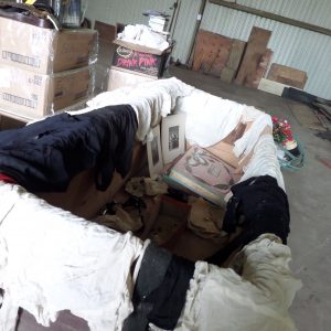 The Packing Crate revealing its contents, May 24, 2015.