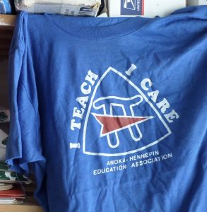 Solidarity t-shirt, Fall, 1981